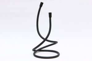 工厂直供高韧性哑光黑抗菌卫浴PVC淋浴软管