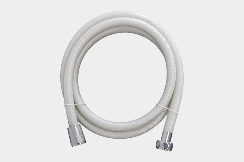 白色透明环？寡筆VC网纹管淋浴软管TUV/ACS认证